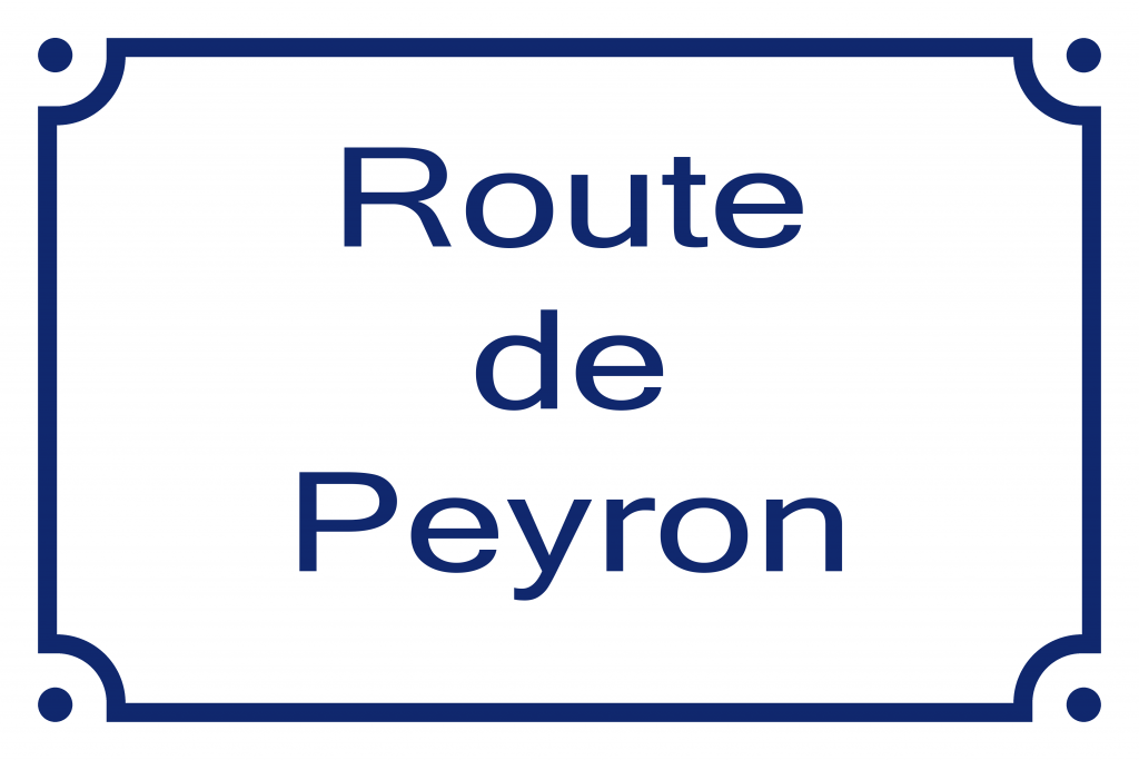 Route de Peyron